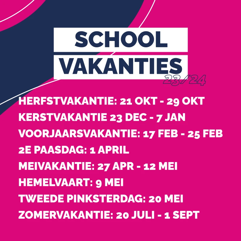 Fijne vakantie